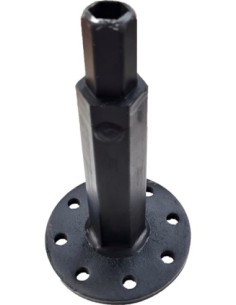 SOSTEGNO ZAPPETTE 3 ELEMENTO ESAGONO 27 FORATO DIESSE...