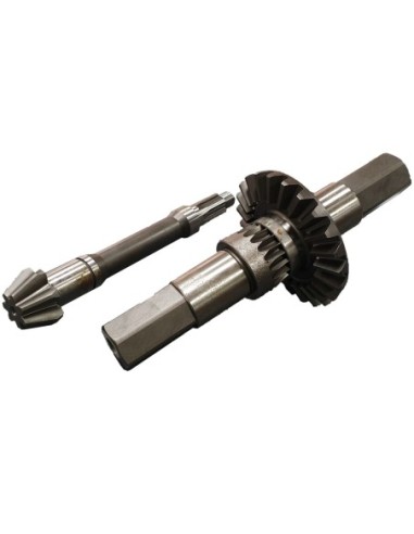 COPPIA CONICA SIMPLEX Z7/23 ALBERO CALETTATO...