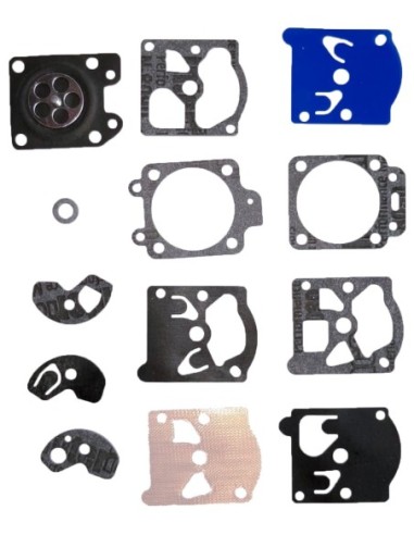 SERIE MEMBRANE CARBURATORE ORIGINALE WALBRO...