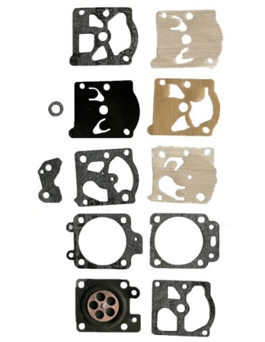 SERIE MEMBRANE CARBURATORE ORIGINALE WALBRO...