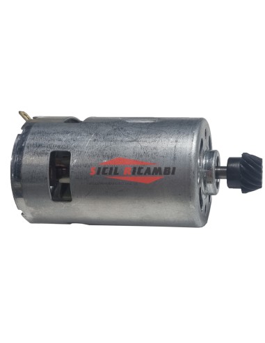 MOTORINO 12V CON PIGNONE PER ABBACCHIATORE CINESE