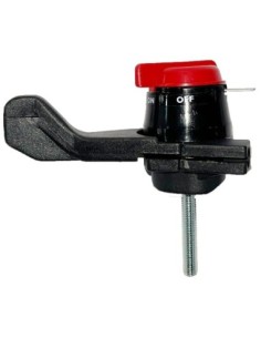 LEVA GAS CON INTERRUTTORE PERNO PASSANTE